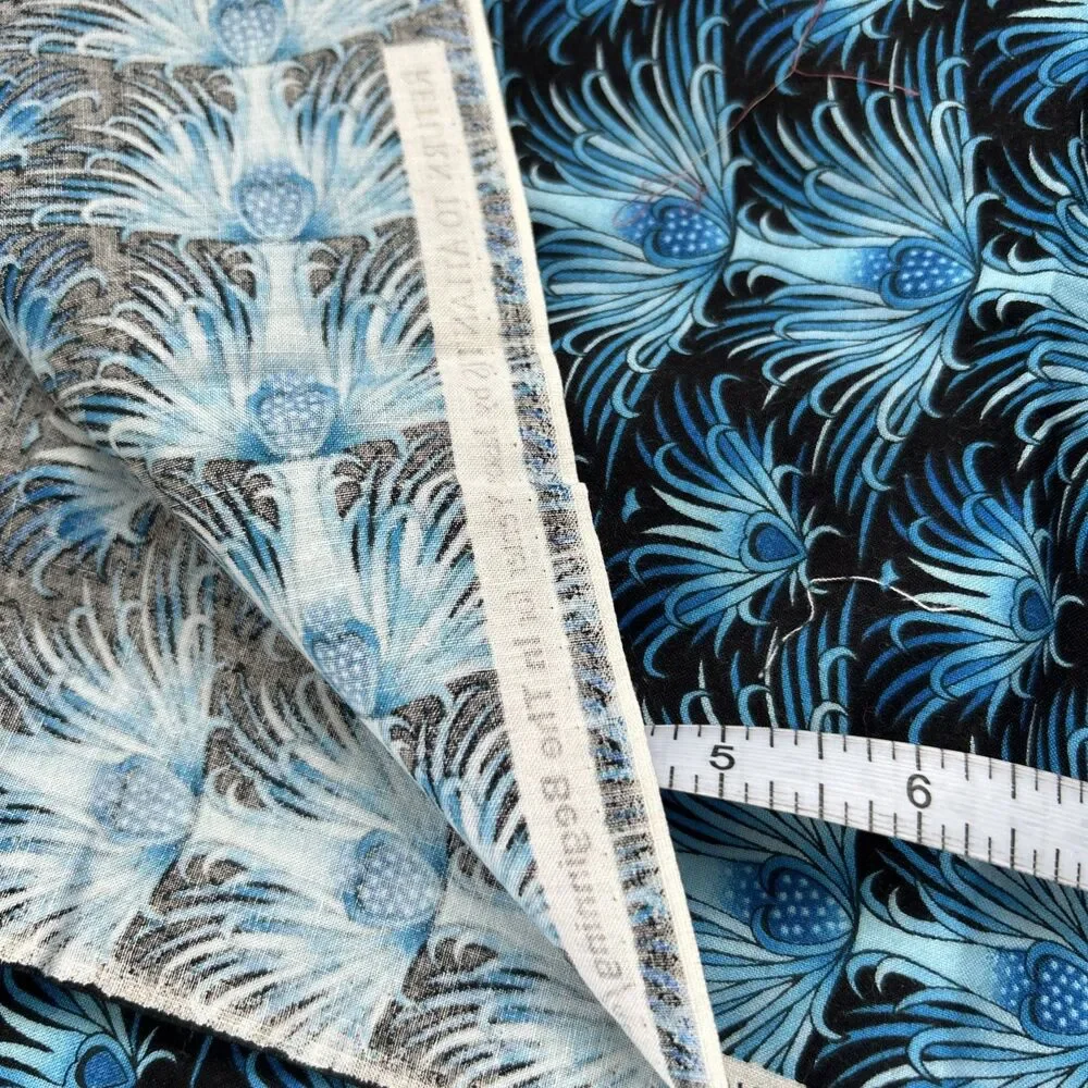 Return To Atlantis Jason Yenter In The Beginning Cotton Quilting Fabric Blue